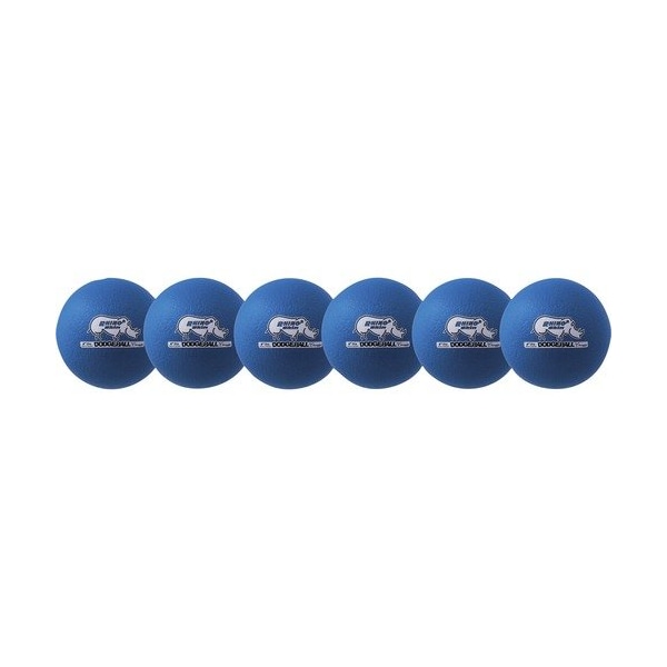 DODGEBALL, FOAM, NEONBLUE, 6PK